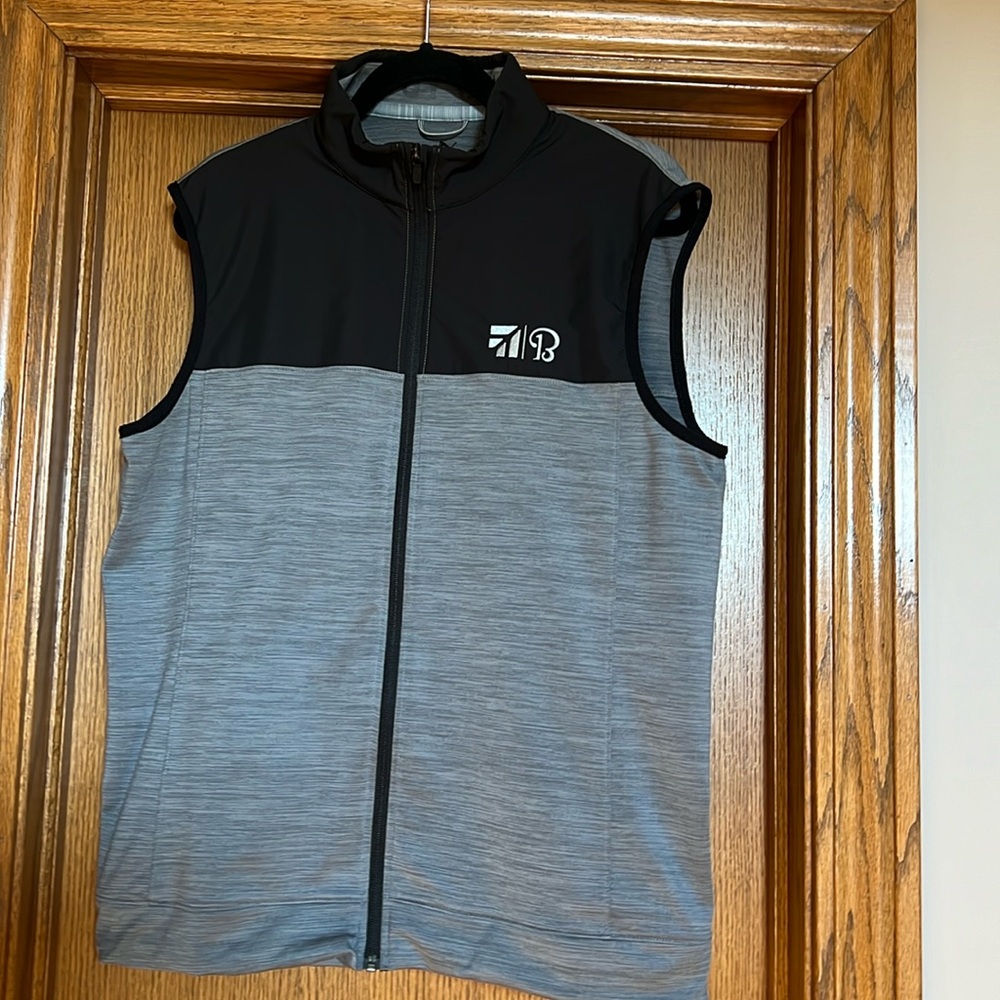 Puma Black and Gray Men's Vest
